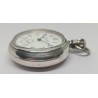 Hapden Watch Co. Huge Silver Pocket Watch - White, 1885