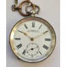 Acme Lever H.Samuel Manchester Silver Pocket Watch - Winding With Key - White, 1895