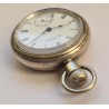 Am. Watch Co. Waltham Railway Pocket Watch - White, 1895