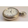 Am. Watch Co. Waltham Railway Pocket Watch - White, 1895