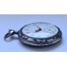 Anonimous Niello Silver "Hunting With Dogs" Pocket Watch - White, 1910