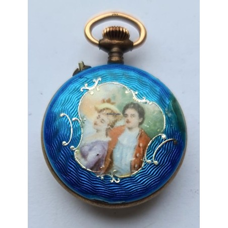 Anonymous Ladies Pocket Watch - White, 1910