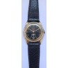Anonymous 14 ct Gold Officer WWII Wrist Watch - Black, 1941