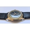 Anonymous 14 ct Gold Officer WWII Wrist Watch - Black, 1941