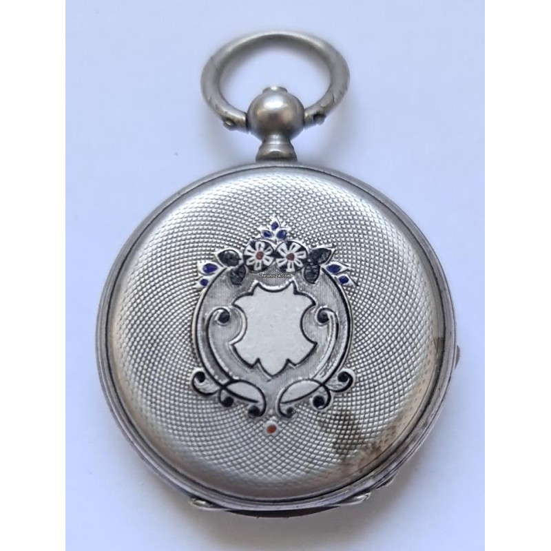 Anonymous Antique Pocket Watch - White, 1880