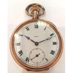 Anonymous Gold Plated Pocket Watch - White, 1930