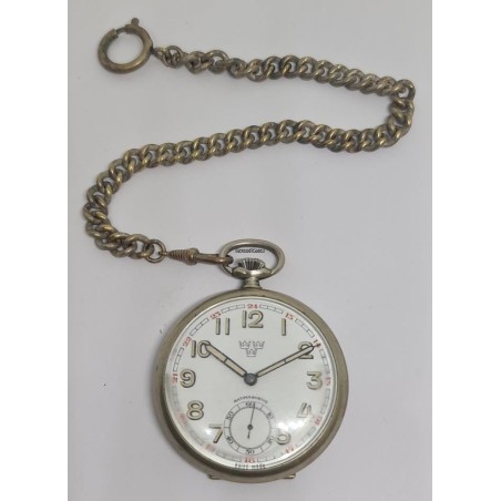 Anonymous Military Pocket Watch,Made For Sweden - White, 1940