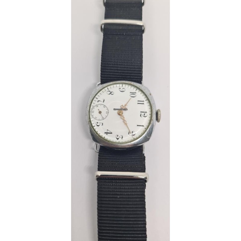 Anonymous Military WWI Wrist Watch - White, 1916
