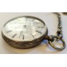 Anonymous Pocket Watch - Winding With Key - White, 1880