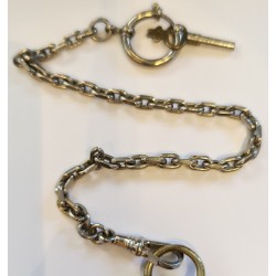 Anonymous Pocket Watch - Winding With Key - White, 1880