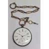 Anonymous Pocket Watch With Chain - White, 1889