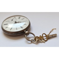 Anonymous Silver Pocket Watch - White, 1897