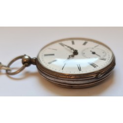 Anonymous Silver Pocket Watch - White, 1897