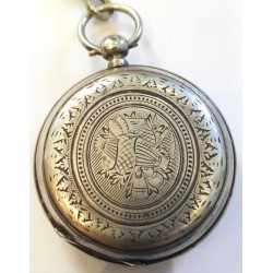 Anonymous Silver Pocket Watch - White, 1890