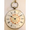 Anonymous Silver Pocket Watch - Winding With Key - White, 1880