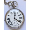 Anonymous Silver Pocket Watch - Winding With Key - White, 1885