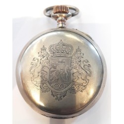 Anonymous Silver Pocket Watch Made For Swedish Market - White, 1920
