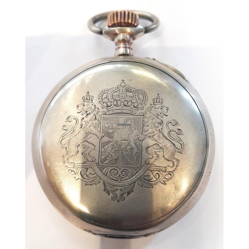 Anonymous Silver Pocket Watch Made For Swedish Market - White, 1920