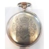 Anonymous Silver Pocket Watch Made For Swedish Market - White, 1920