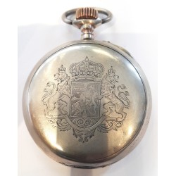 Anonymous Silver Pocket Watch Made For Swedish Market - White, 1920