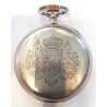 Anonymous Silver Pocket Watch Made For Swedish Market - White, 1920