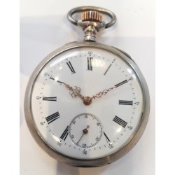 Anonymous Silver Pocket Watch Made For Swedish Market - White, 1920