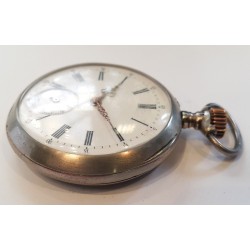 Anonymous Silver Pocket Watch Made For Swedish Market - White, 1920
