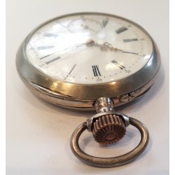 Anonymous Silver Pocket Watch Made For Swedish Market - White, 1920