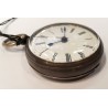 Rare Chinese Duplex Silver Pocket Watch - White, 1860
