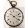 Rare Chinese Duplex Silver Pocket Watch - White, 1860