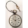 Rare Chinese Duplex Silver Pocket Watch - White, 1860