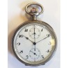 Silver Pocket Chronograph Military WWI - White, 1910