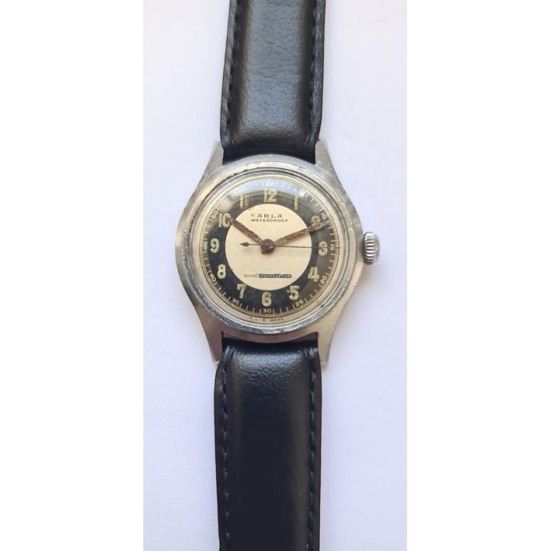 Arla Military WWII Wrist Watch - Black, 1942