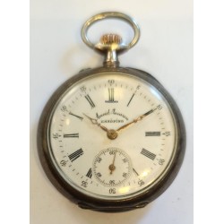 Arvid Jansson/Chopard L.U.C. Ladies Silver Pocket Watch - White, 1895