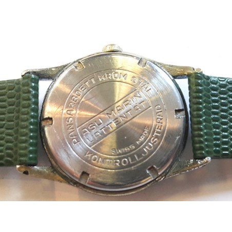 ASU Marin Military Watch - Black, 1950