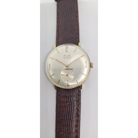 Avia Art Deco Wrist Watch - Silver, 1967