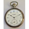 Invar Axel Nilsson Vif Stavare Silver Pocket Watch - White, 1910