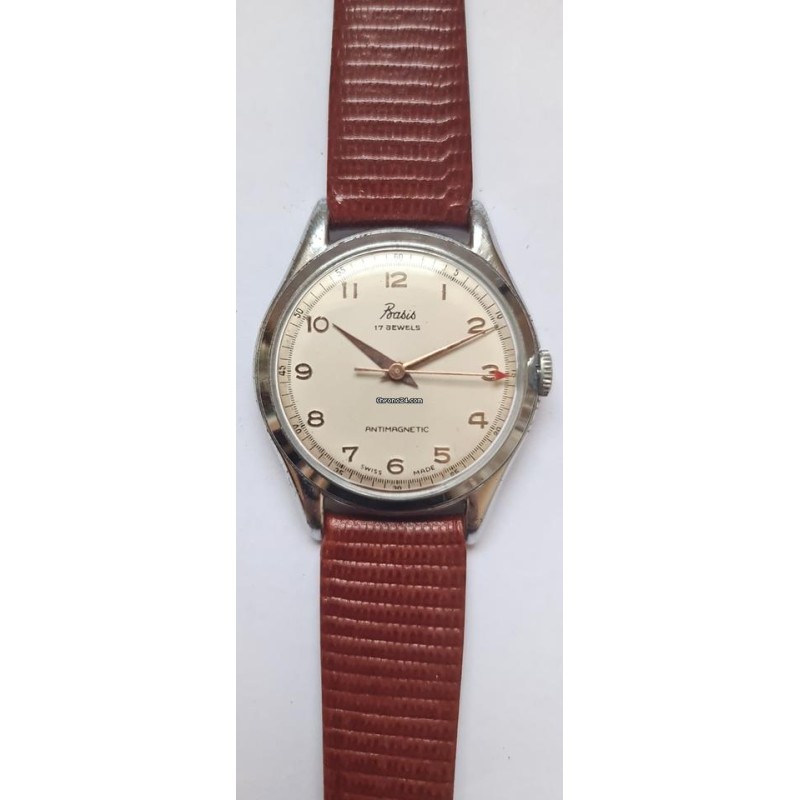 Bassis Medical Wrist Watch - Silver, 1953