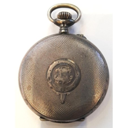Borel Neuchatel Ladies Silver Pocket Watch,Made for Imperial Russia - White, 1890