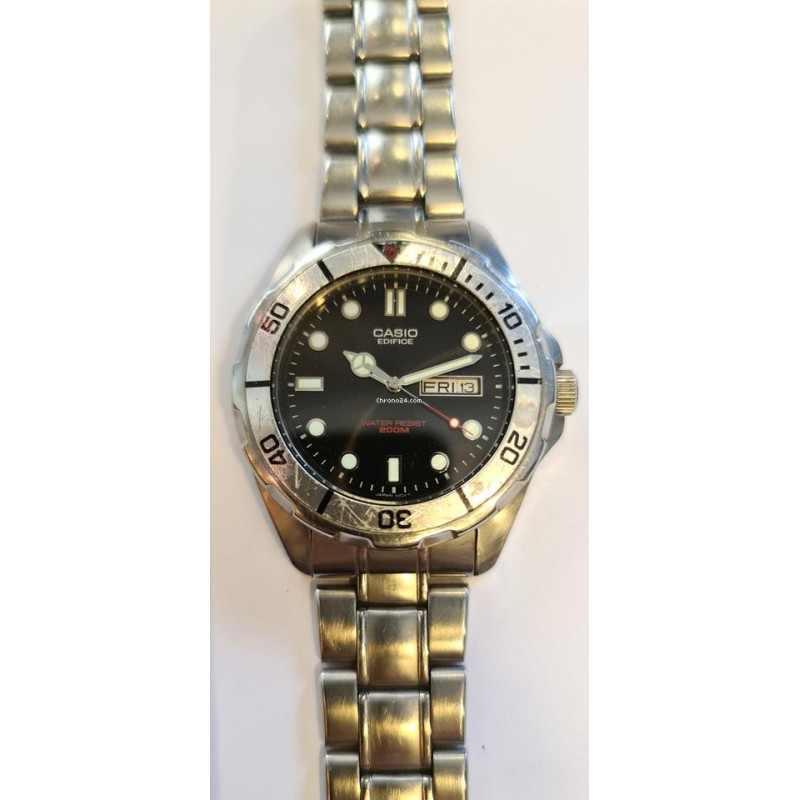 Casio Edifice - Black, 1988