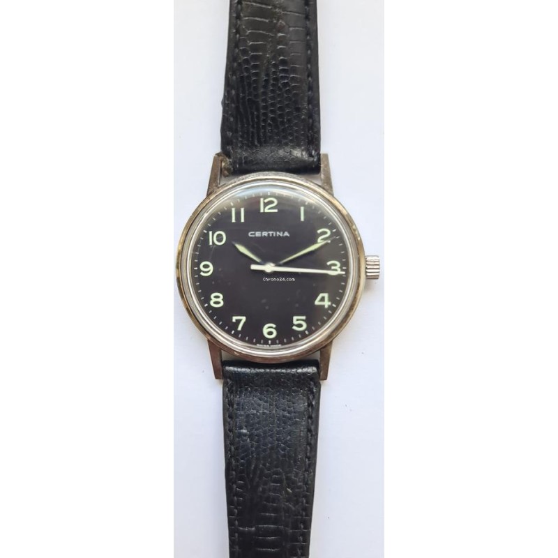 Certina - Black, 1968