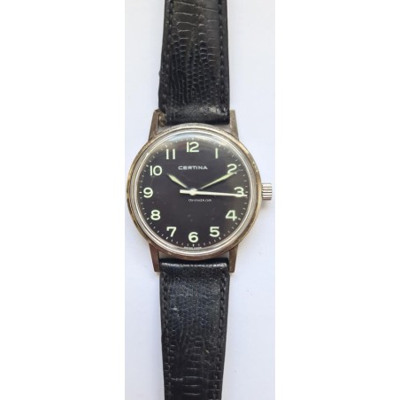 Certina - Black, 1968
