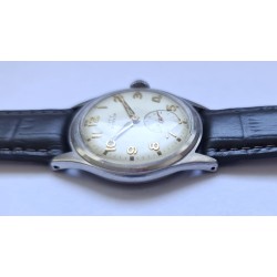 City Bravur Military Wrist Watch - Silver, 1953