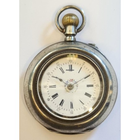 Diogene Silver Pocket Watch - White, 1895
