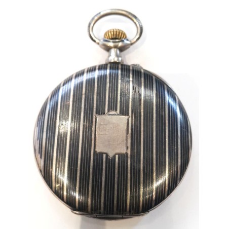 Eden Niello Silver Art Deco Pocket Watch - , 1935
