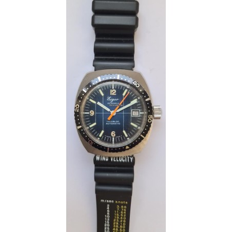 Eiger Automatic 20 ATM - Blue, 1967
