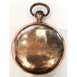 Elgin Natl,Watch Co. Gold Plated Pocket Watch - White, 1900