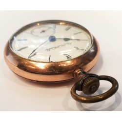 Elgin Natl,Watch Co. Gold Plated Pocket Watch - White, 1900