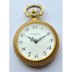 Facit Ladies Pocket Watch - White, 1976