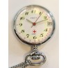 Facit Ladies Pocket Watch With Pulsation Scale - White, 1979